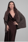 Jamis Stole - Tobacco Brown, One size Jamis Stole - Tobacco Brown, One size