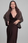 Jamis Stole - Tobacco Brown, One size Jamis Stole - Tobacco Brown, One size