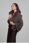 Jamis Stole - Tobacco Brown, One size Jamis Stole - Tobacco Brown, One size