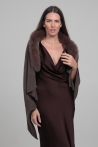 Jamis Stole - Tobacco Brown, One size Jamis Stole - Tobacco Brown, One size