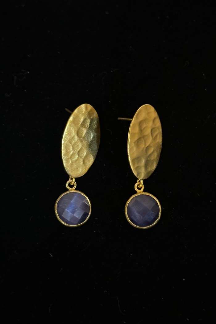 Pendiente Anais Tallas Talla única Colores Azul ultravioleta