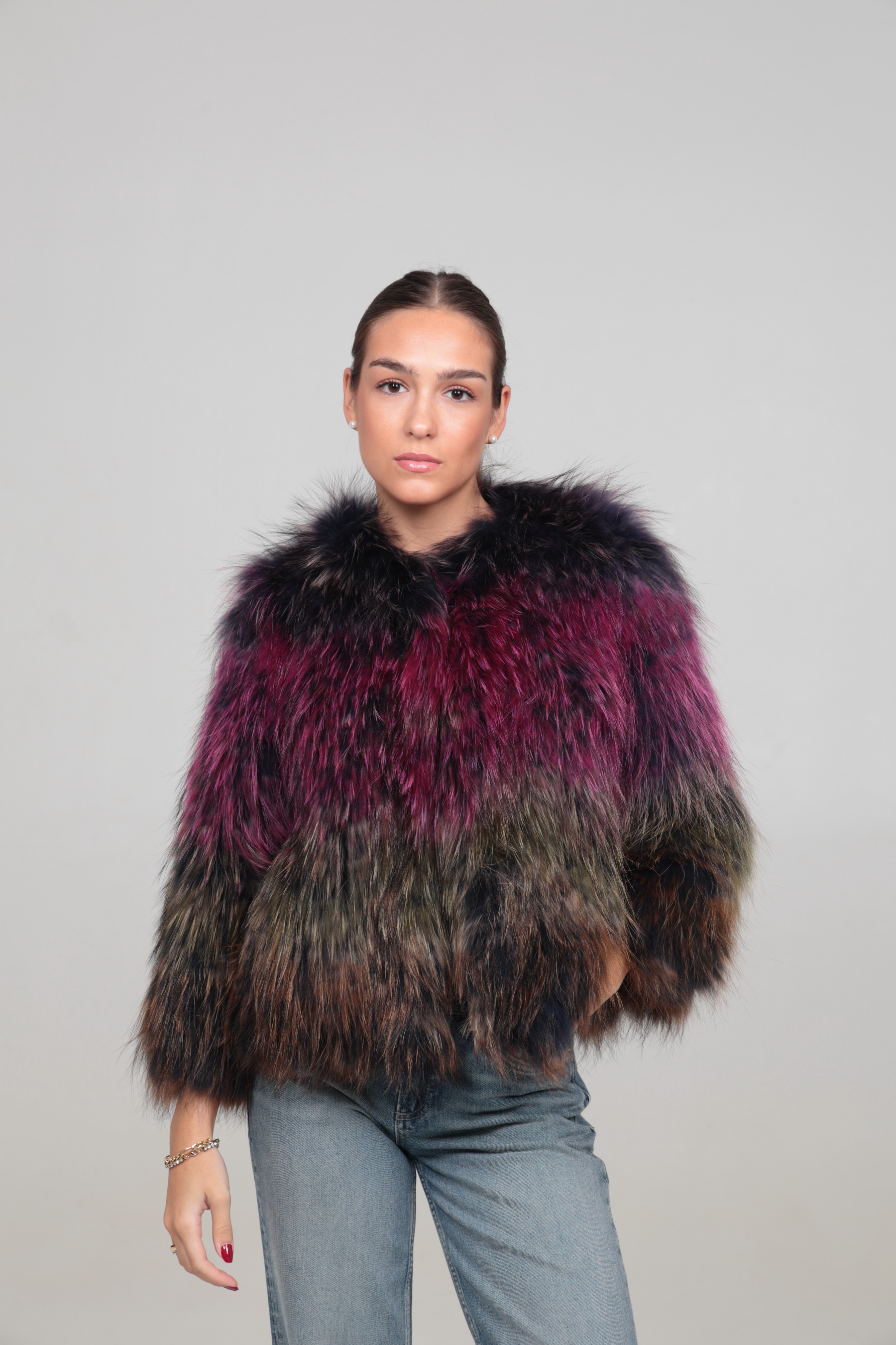 Jacket Catia - S, Multicolor