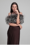 Stole Janice - One size, Argente gray Stole Janice - One size, Argente gray