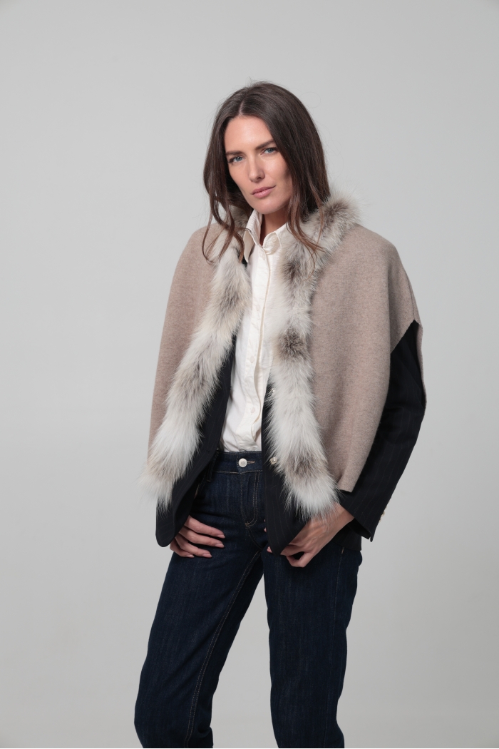 Jaqueta Cristina - Talla única, Beige