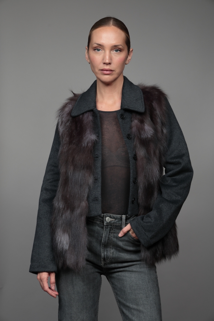 Chaleco Lia_copiar - XS, Gris oscuro