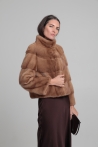 Chaqueta Iliana - 36, Marrón Claro, 60 cm