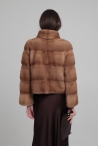 Chaqueta Iliana - 36, Marrón Claro, 60 cm