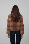 Chaqueta Iliana - 36, Marrón Claro, 60 cm