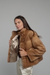 Chaqueta Natasha_copiar - 36, Marrón Claro, 60 cm