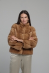 Chaqueta Natasha_copiar - 36, Marrón Claro, 60 cm