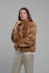 Chaqueta Natasha_copiar - 36, Marrón Claro, 60 cm