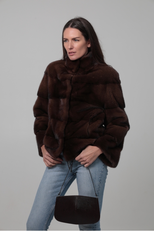 Chaqueta Sam de piel de visón