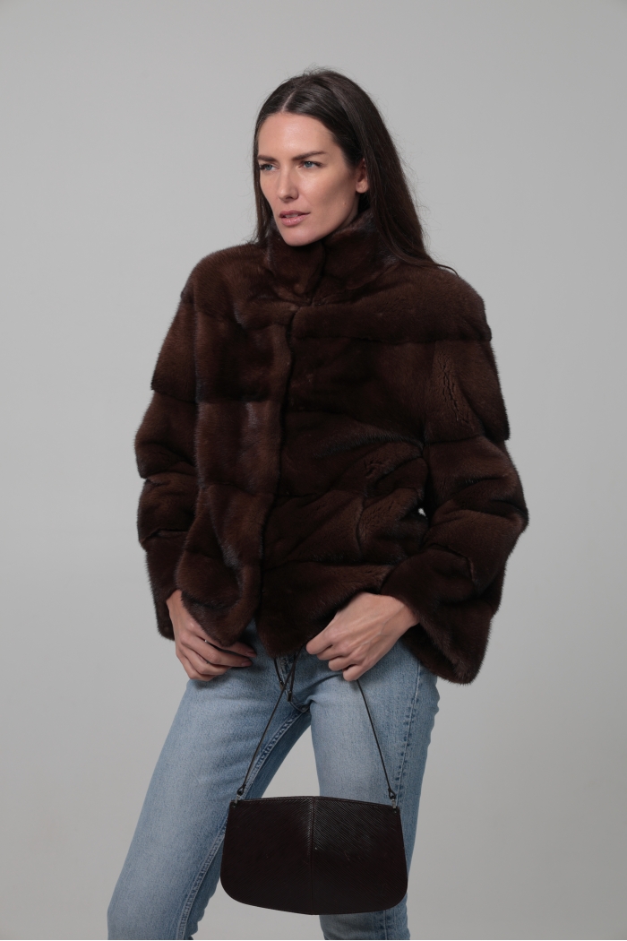 Chaqueta Samira_copiar - Marrón oscuro, 46