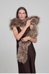 Estola Neus - Talla única, Beige verdoso Estola Neus - Talla única, Beige verdoso