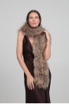 Estola Neus - Talla única, Beige verdoso Estola Neus - Talla única, Beige verdoso