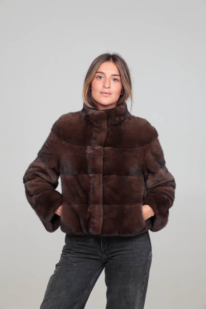 Chaqueta Sandra - 38, Marrón oscuro Chaqueta Sandra - 38, Marrón oscuro