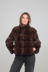 Chaqueta Sandra - 38, Marrón oscuro