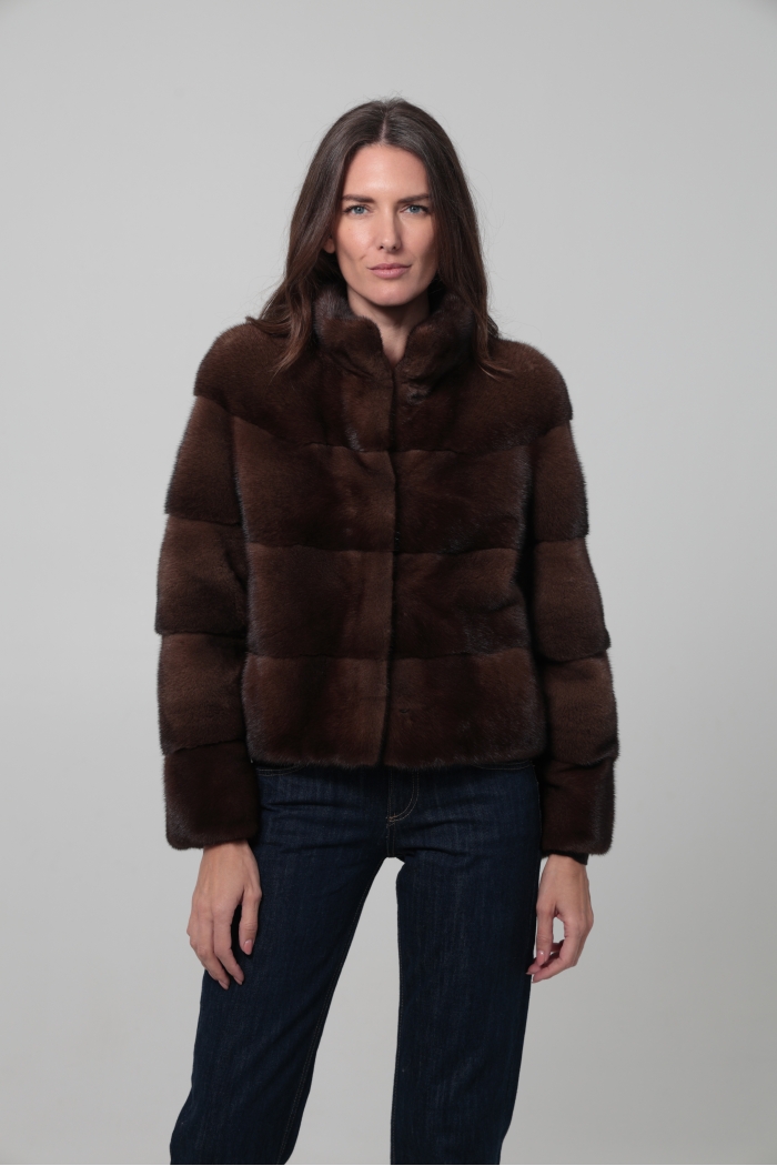 Chaqueta Sandra - 38, Marrón oscuro