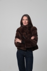 Chaqueta Sandra - 38, Marrón oscuro