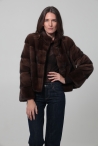 Chaqueta Sandra - 38, Marrón oscuro Chaqueta Sandra - 38, Marrón oscuro