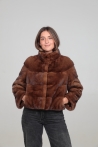 Chaqueta Sonia - 36, Marrón Medio, 50 cm