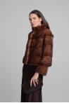 Chaqueta Sonia - 36, Marrón Medio, 50 cm Chaqueta Sonia - 36, Marrón Medio, 50 cm