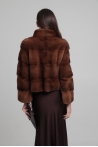 Jacket Sonia - 36, Medium Brown, 50 cm Jacket Sonia - 36, Medium Brown, 50 cm