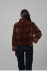 Chaqueta Sonia - 36, Marrón Medio, 50 cm Chaqueta Sonia - 36, Marrón Medio, 50 cm