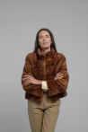 Chaqueta Natasha_copiar_copiar - 36, Marrón Medio, 50 cm