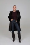 Coat Lea - S, Diamond Black