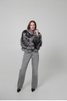 Chaqueta Tess - S, Gris argenté