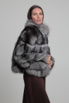 Chaqueta Tess - S, Gris argenté