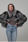 Chaqueta Tess - S, Gris argenté Chaqueta Tess - S, Gris argenté