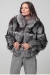 Chaqueta Tess - S, Gris argenté
