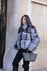 Chaqueta Tess - S, Gris argenté