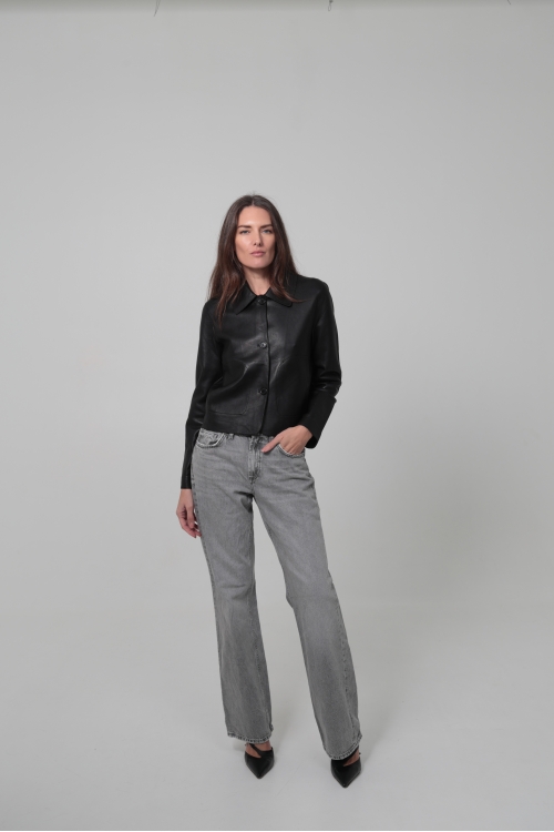 Chaqueta Gabriella de napa  fina  de cordero