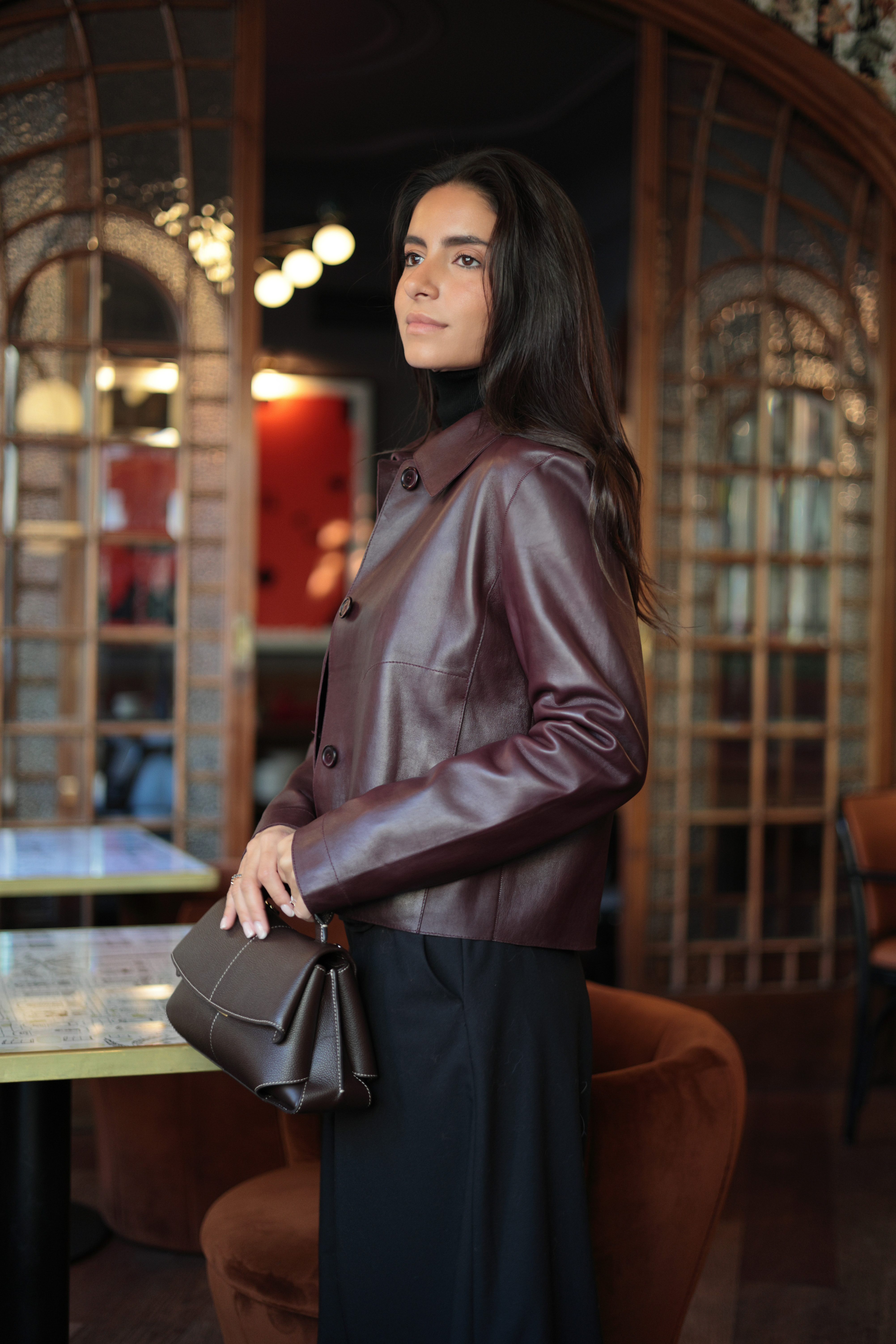 Jacket Gabriella - Burgundy, 36