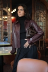 Jacket Gabriella - Burgundy, 36