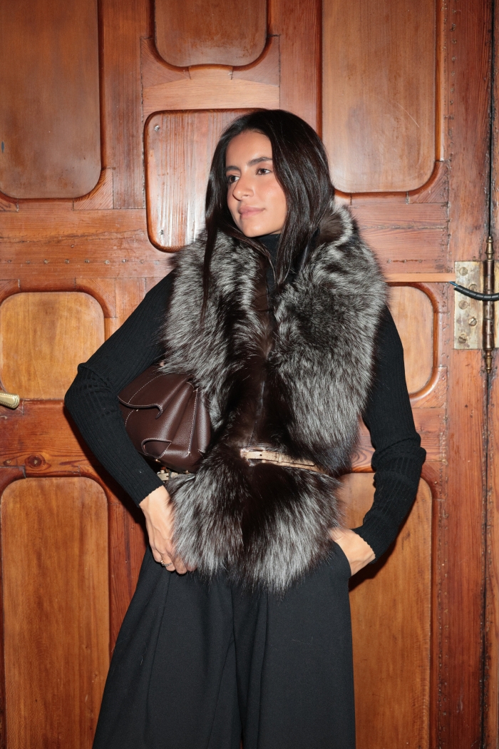 Stole Tamara - One size, Argente gray