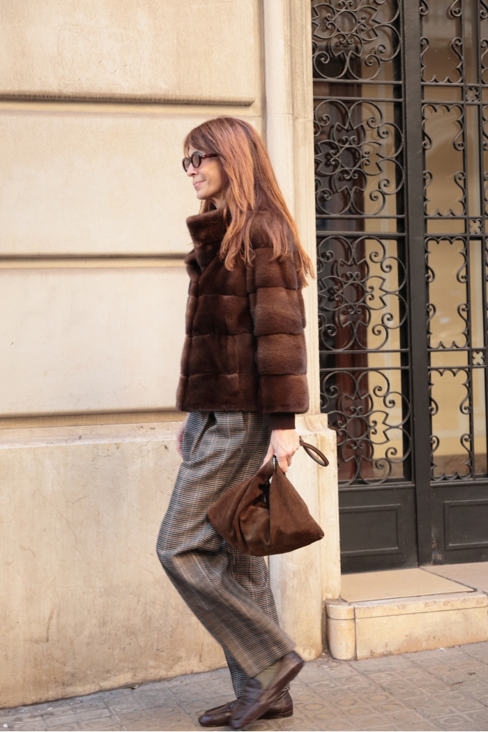 Chaqueta Greta - 36, Marrón oscuro