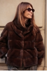 Chaqueta Greta - 36, Marrón oscuro