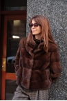 Chaqueta Greta - 36, Marrón oscuro