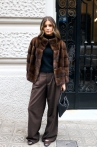 Chaqueta Greta - 36, Marrón oscuro