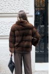 Chaqueta Greta - 36, Marrón oscuro