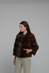 Jacket Greta - 34, Dark brown