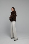 Jacket Greta - 34, Dark brown