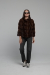 Jacket Greta - 34, Dark brown
