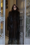 Coat Kay - 34, Dark brown