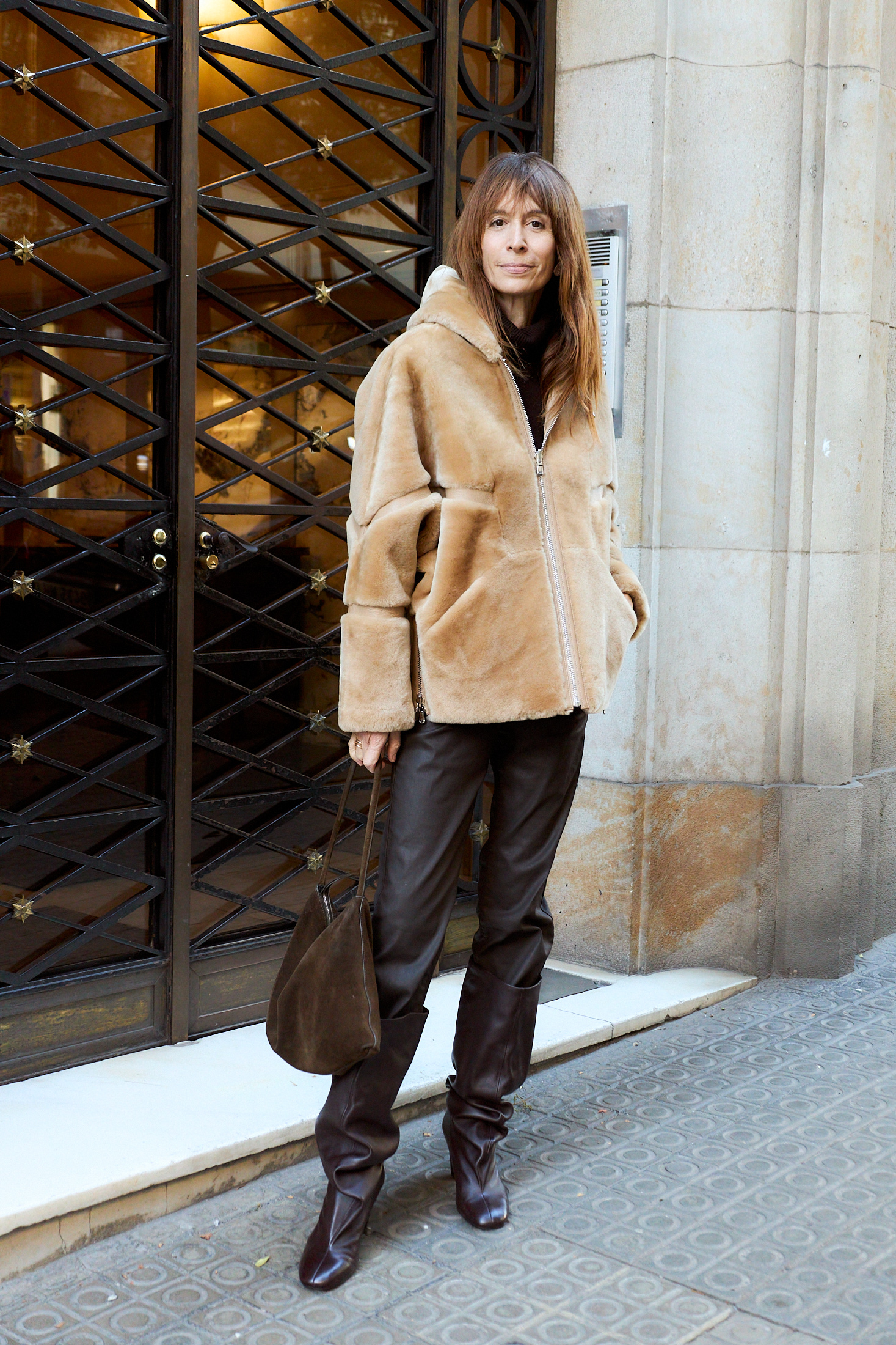 Reversible Jacket Lauren - 38, Camel