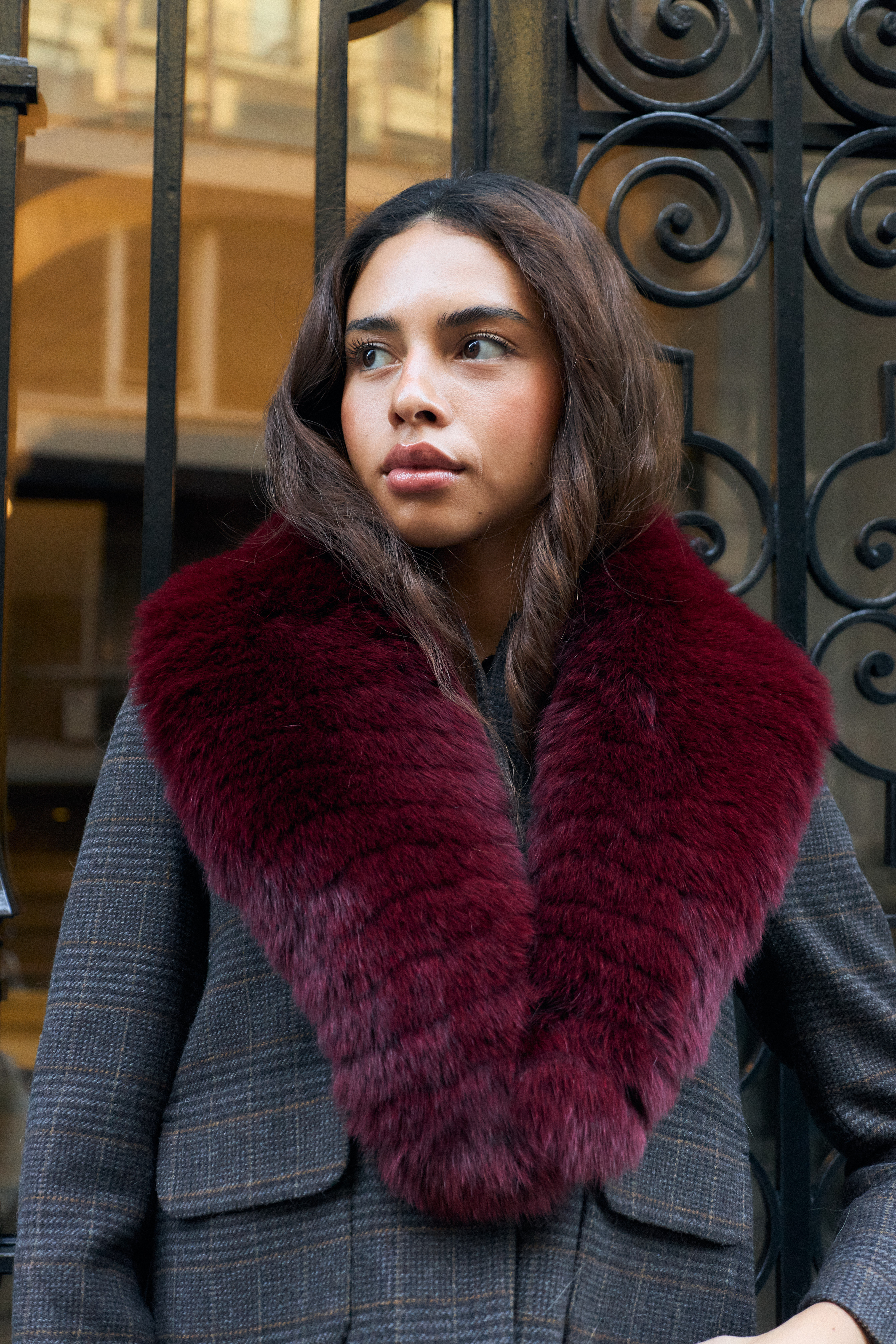 Olivia Amelie - Burgundy, One size